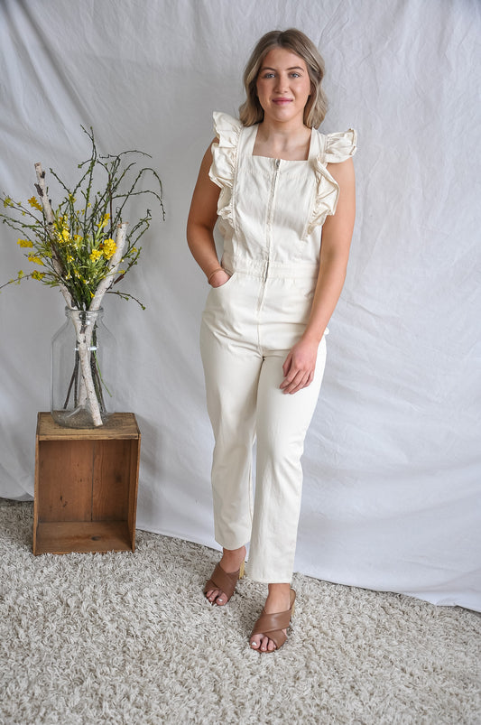 Love Story Ruffle Jumpsuit | JQ Clothing Co.