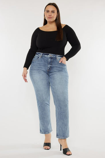 Kancan Lydia High Rise Straight Jean | JQ Clothing Co.