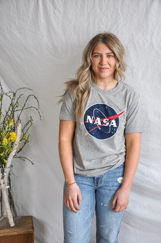 NASA Meatball Logo Tee | JQ Clothing Co.