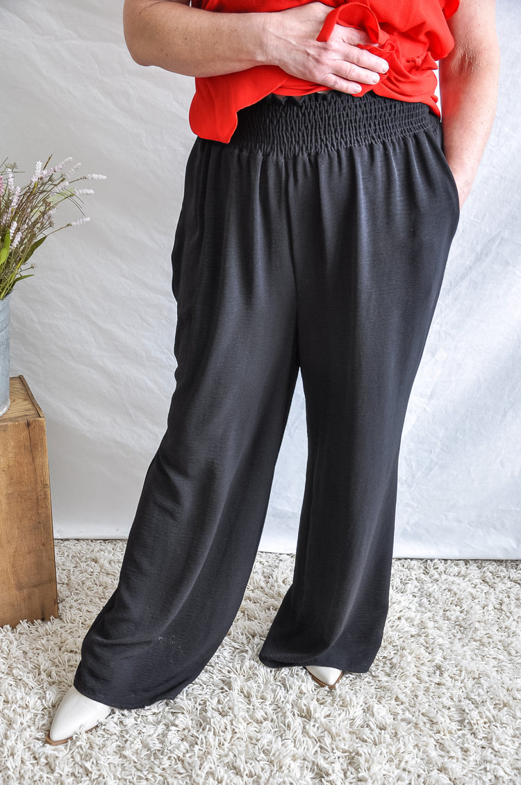 Root For You Classic Black Pants