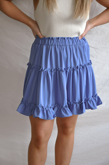 Ruffle Tiered Simple Skirt | JQ Clothing Co.