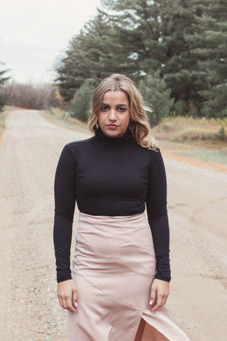 Beautiful Basic Curvy Turtleneck | JQ Clothing Co.