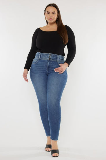 Kancan Eliza Curvy High Rise Skinny | JQ Clothing Co.